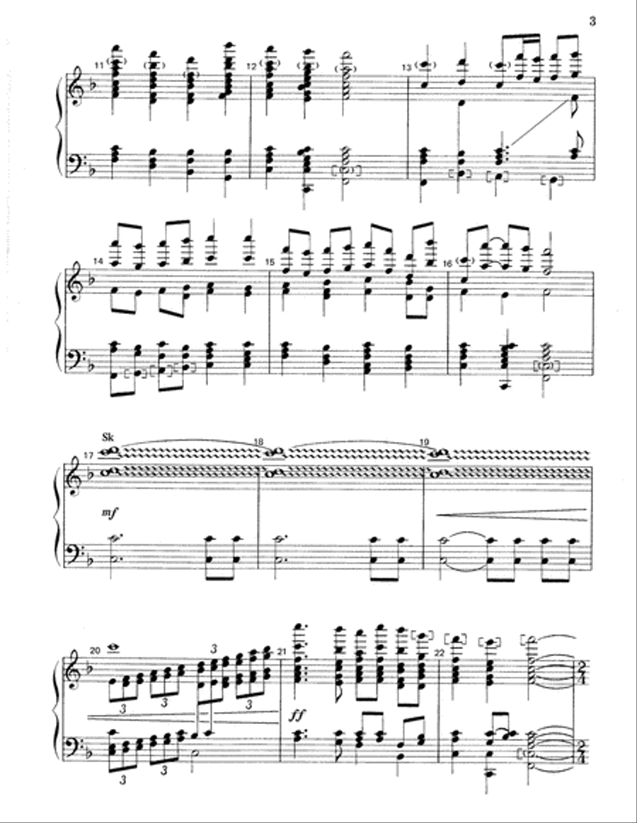 Guide Me, O Thou Great Jehovah 5-Octaves scores gallery preview page 4
