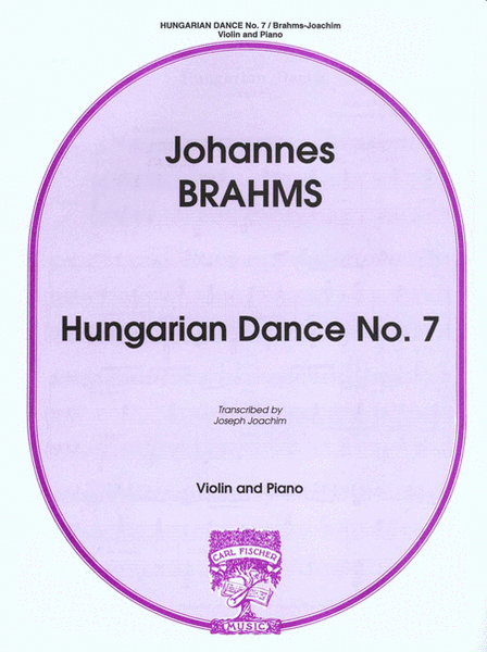 Hungarian Dance No. 7