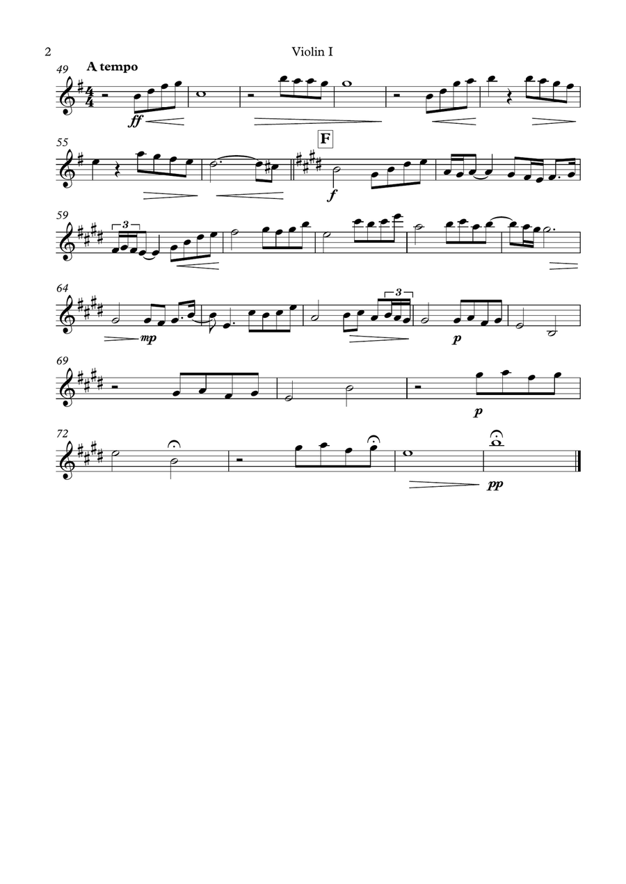 Beauty And The Beast String Quartet scores gallery preview page 2