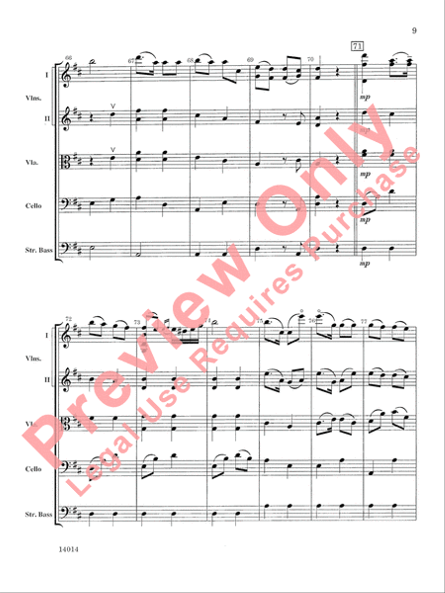Czardas Czardas String Orchestra scores gallery preview page 10