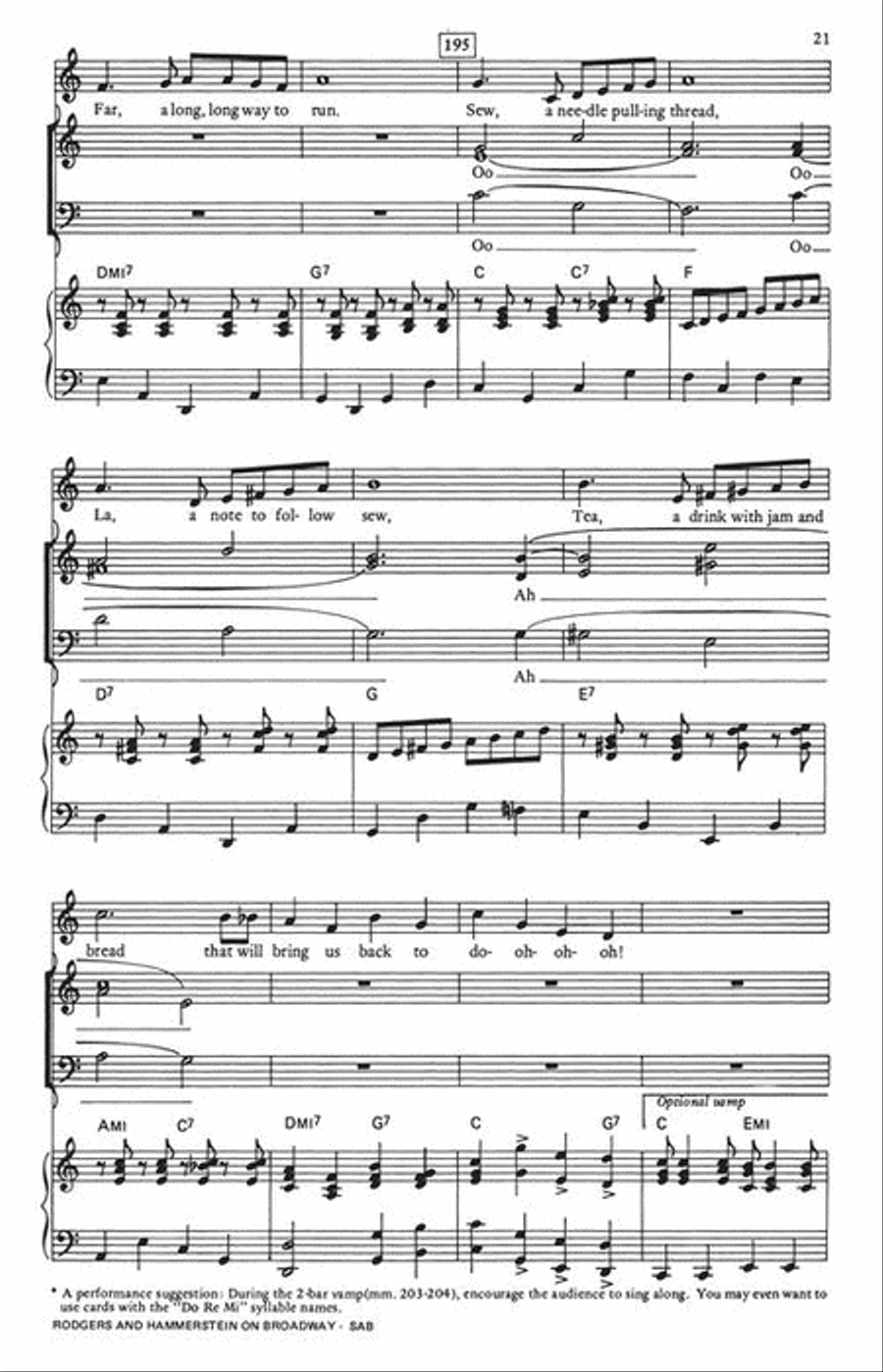 Rodgers and Hammerstein on Broadway (Medley) 3-Part scores gallery preview page 7