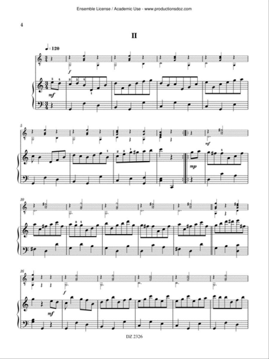 Contes de grand-mères Contes de grand-mères Classical Guitar scores gallery preview page 4