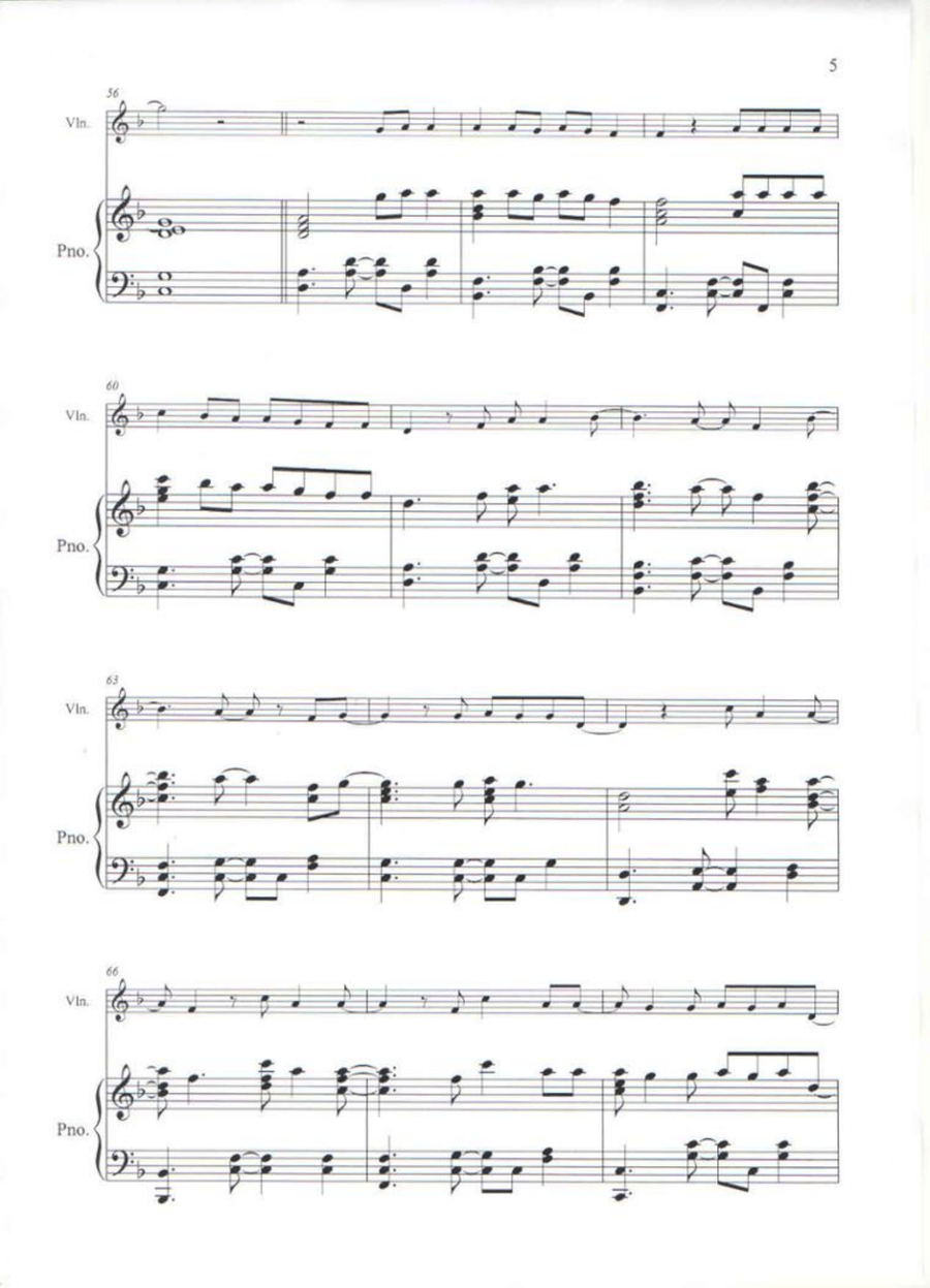 All Of Me All Of Me Violin Solo scores gallery preview page 5