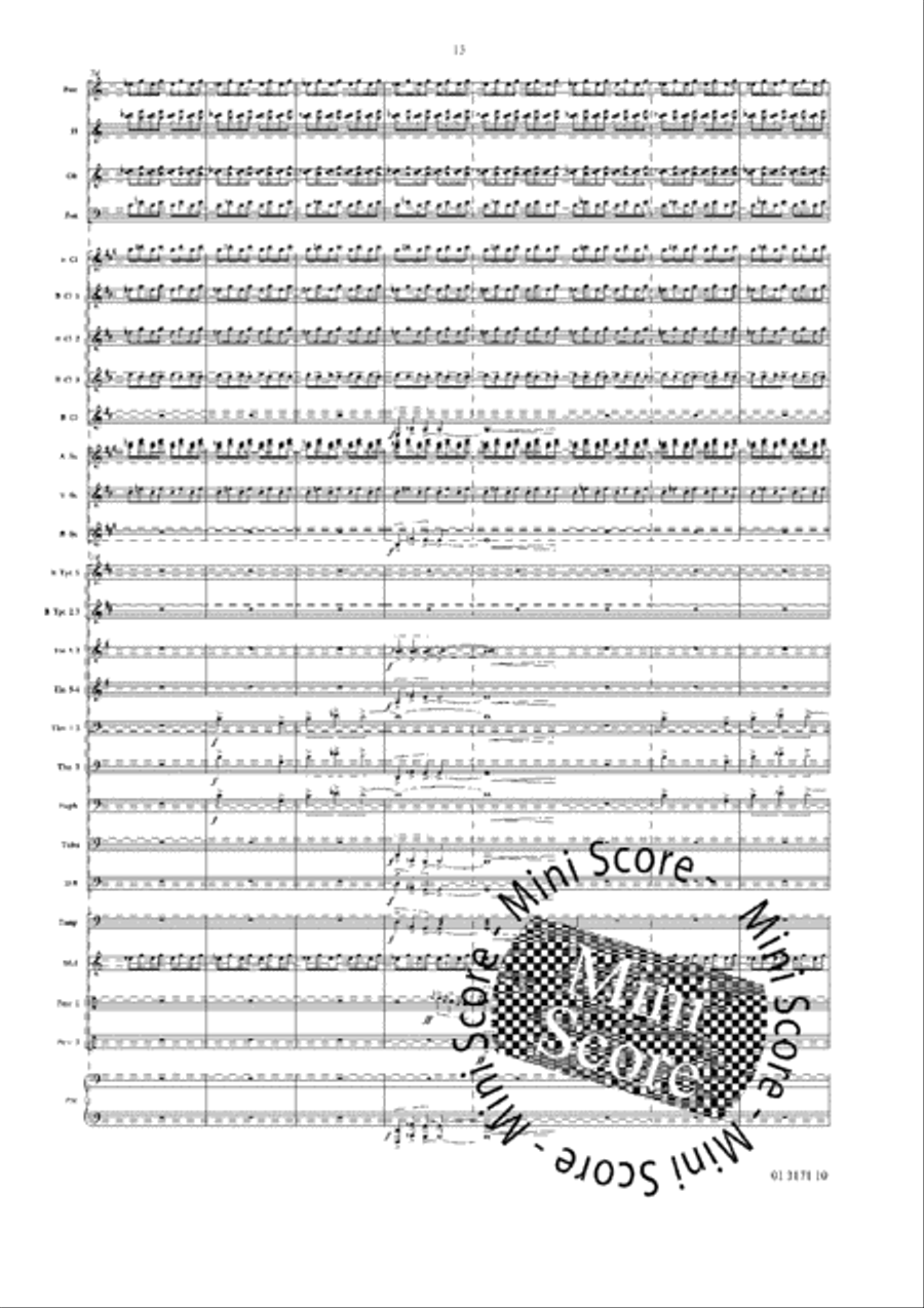 The Bermuda Triangle Concert Band scores gallery preview page 21