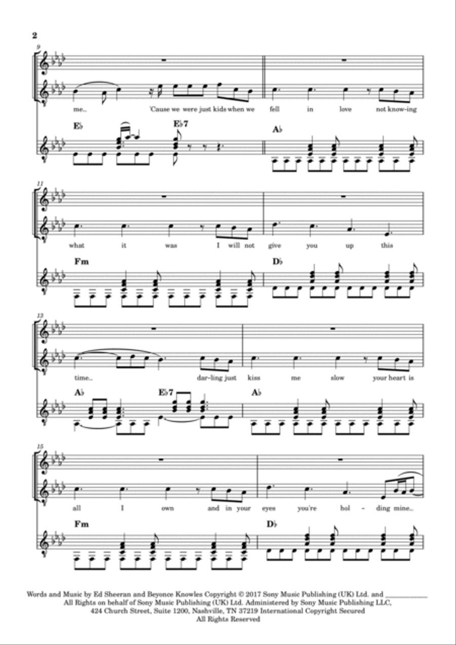 Perfect Duet Vocal Duet scores gallery preview page 2