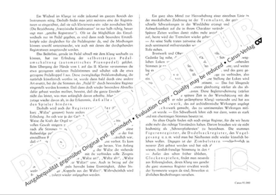 Orgelschule Organ scores gallery preview page 14
