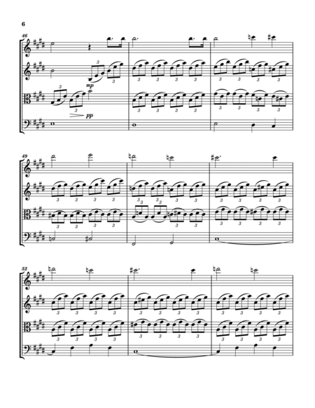 Moonlight Sonata 1st mvmt (Sonata No. 14 opus 27 no. 2) - Beethoven - String Quartet image number null