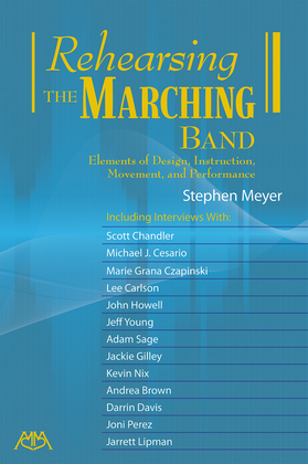 Book cover for Rehearsing the Marching Band