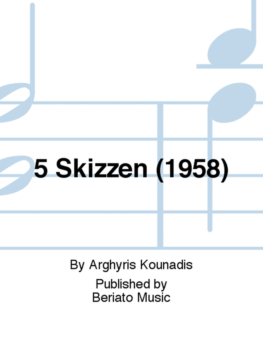 5 Skizzen (1958)