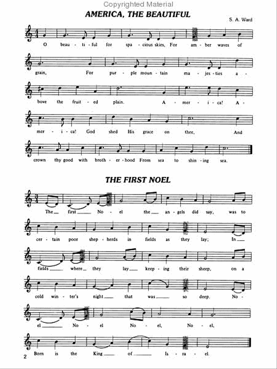 Alfred's Very First Tonechime Arrangements Handbell Choir scores gallery preview page 40