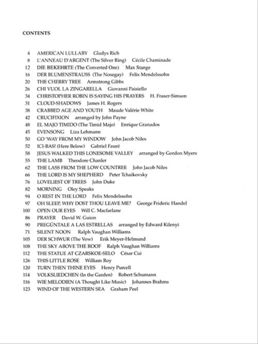The First Book of Mezzo-Soprano/Alto Solos (Book/CDs) image number null