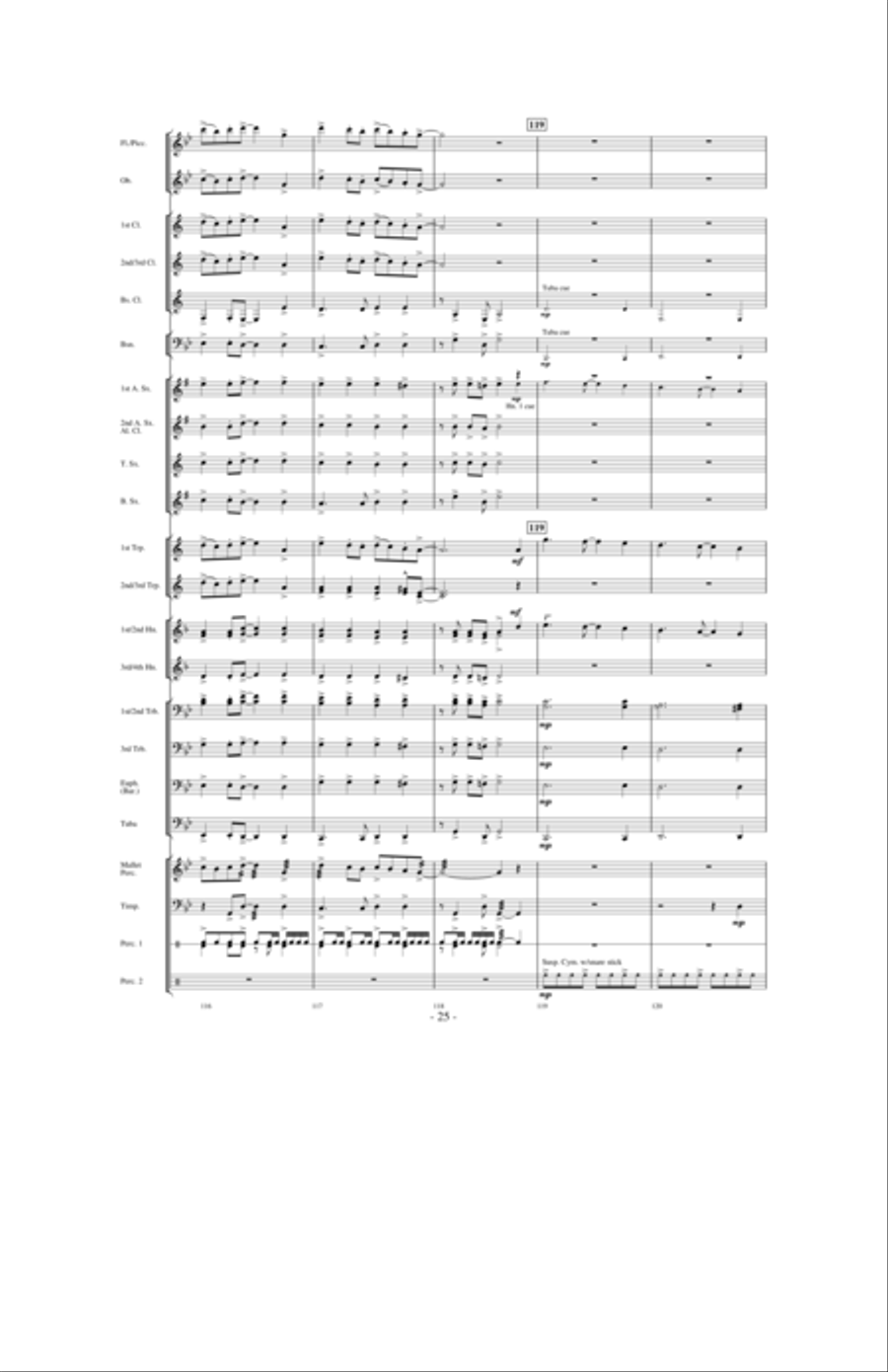 Ascentium Concert Band scores gallery preview page 24