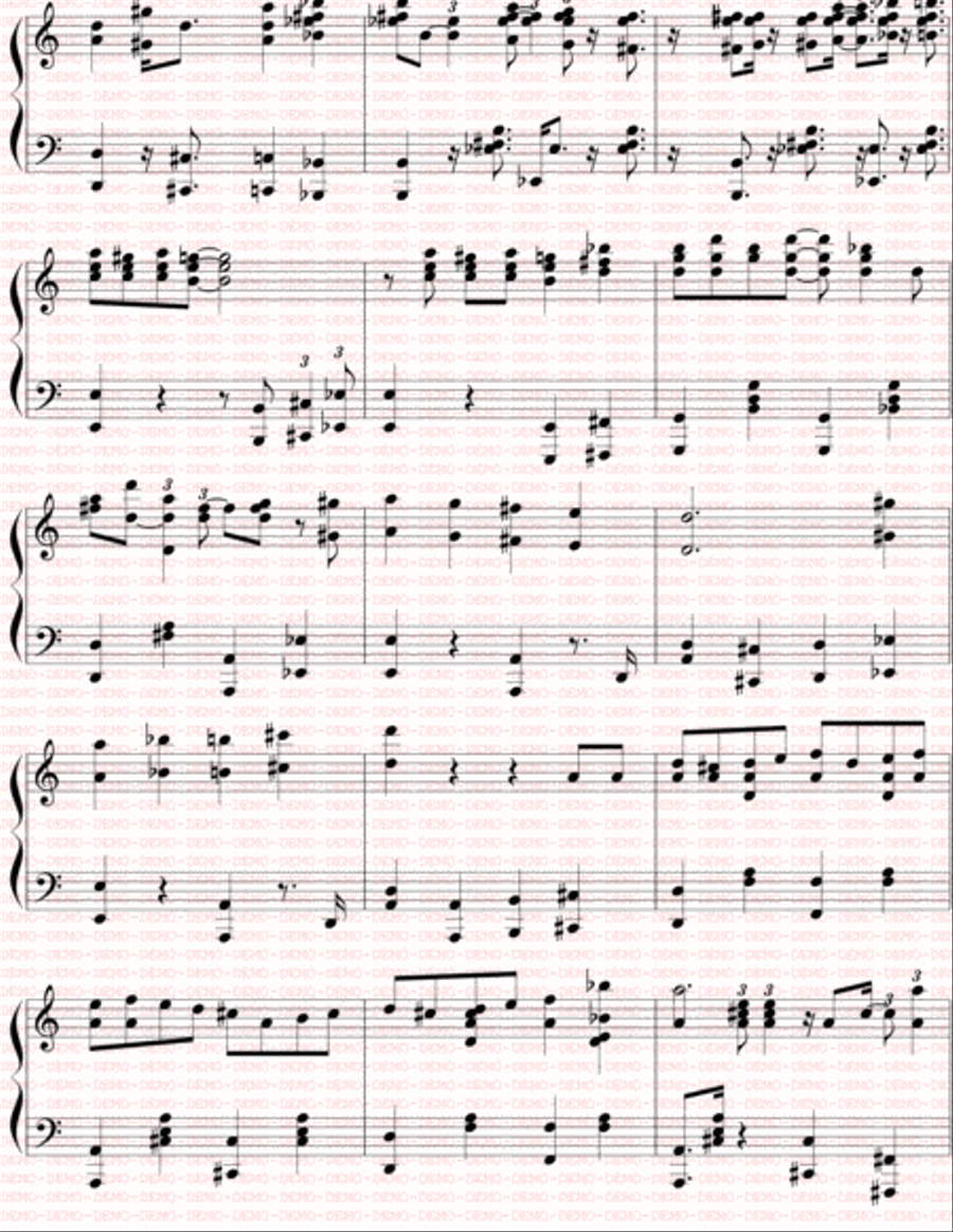 The Lap Of Luxury (solo version) Piano Solo scores gallery preview page 3
