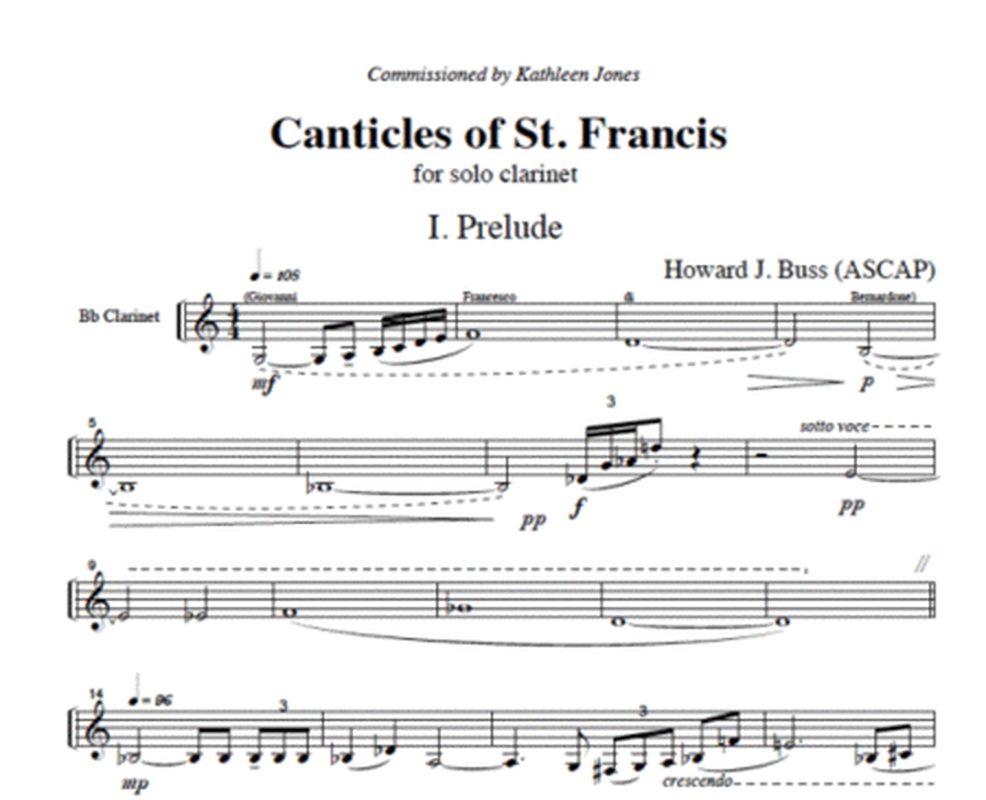 Canticles of Saint Francis image number null