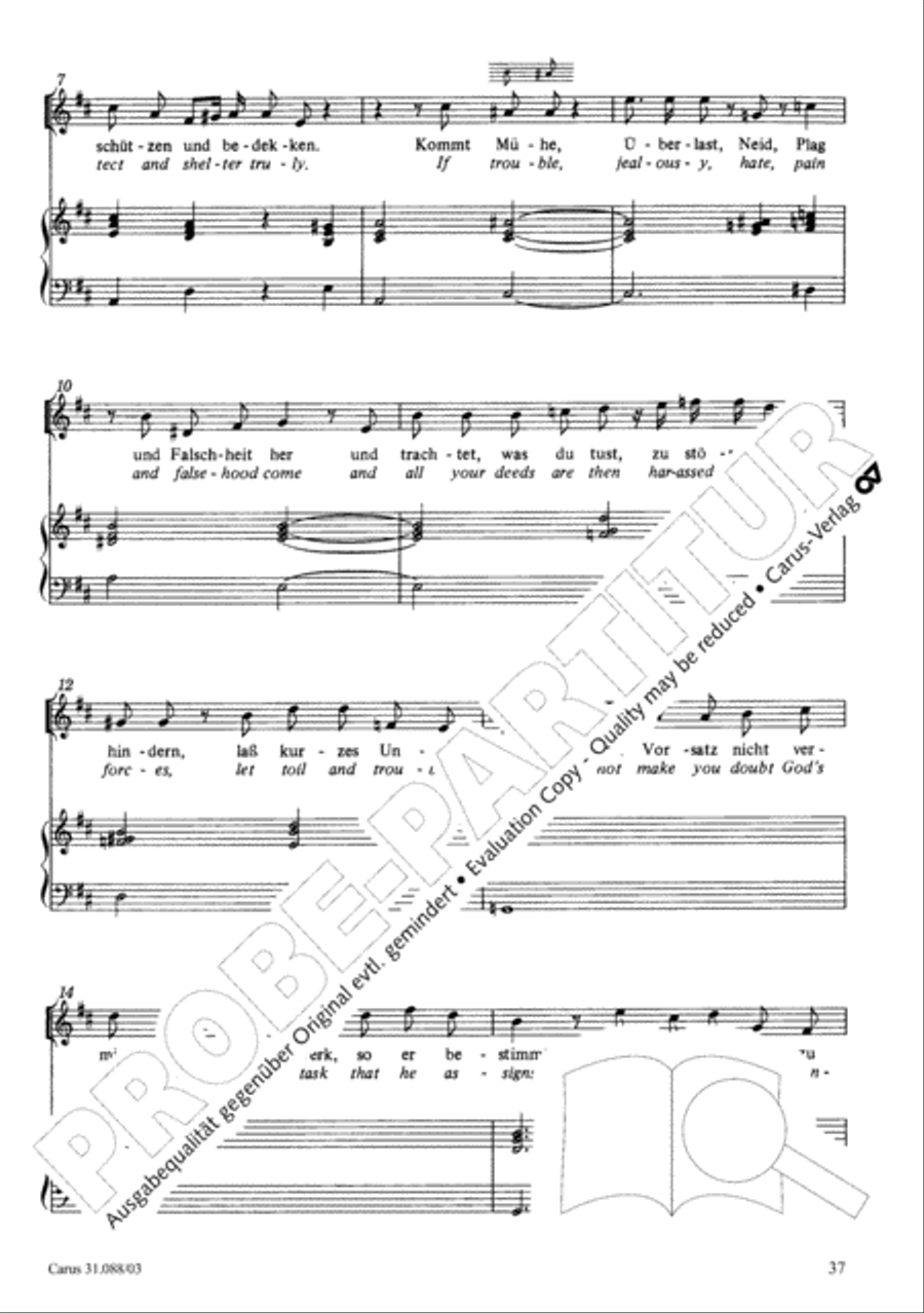 See now, as fishermen I will send you (Siehe, ich will viel Fischer aussenden) 4-Part scores gallery preview page 38