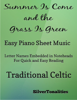 Book cover for The Summer Is Come and the Grass Is Green Easy Piano Sheet Music