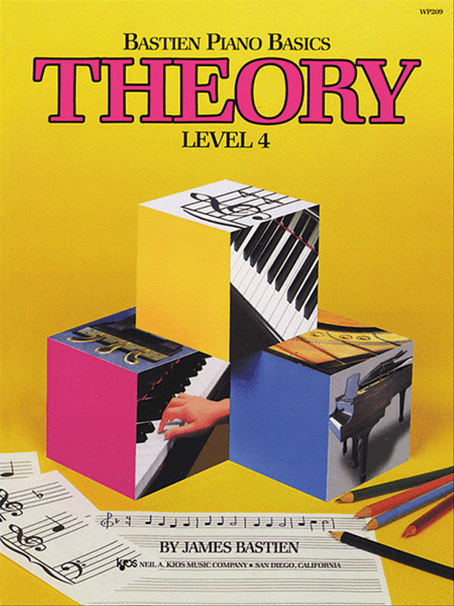 Bastien Piano Basics, Level 4, Theory Piano Method scores gallery preview page 1