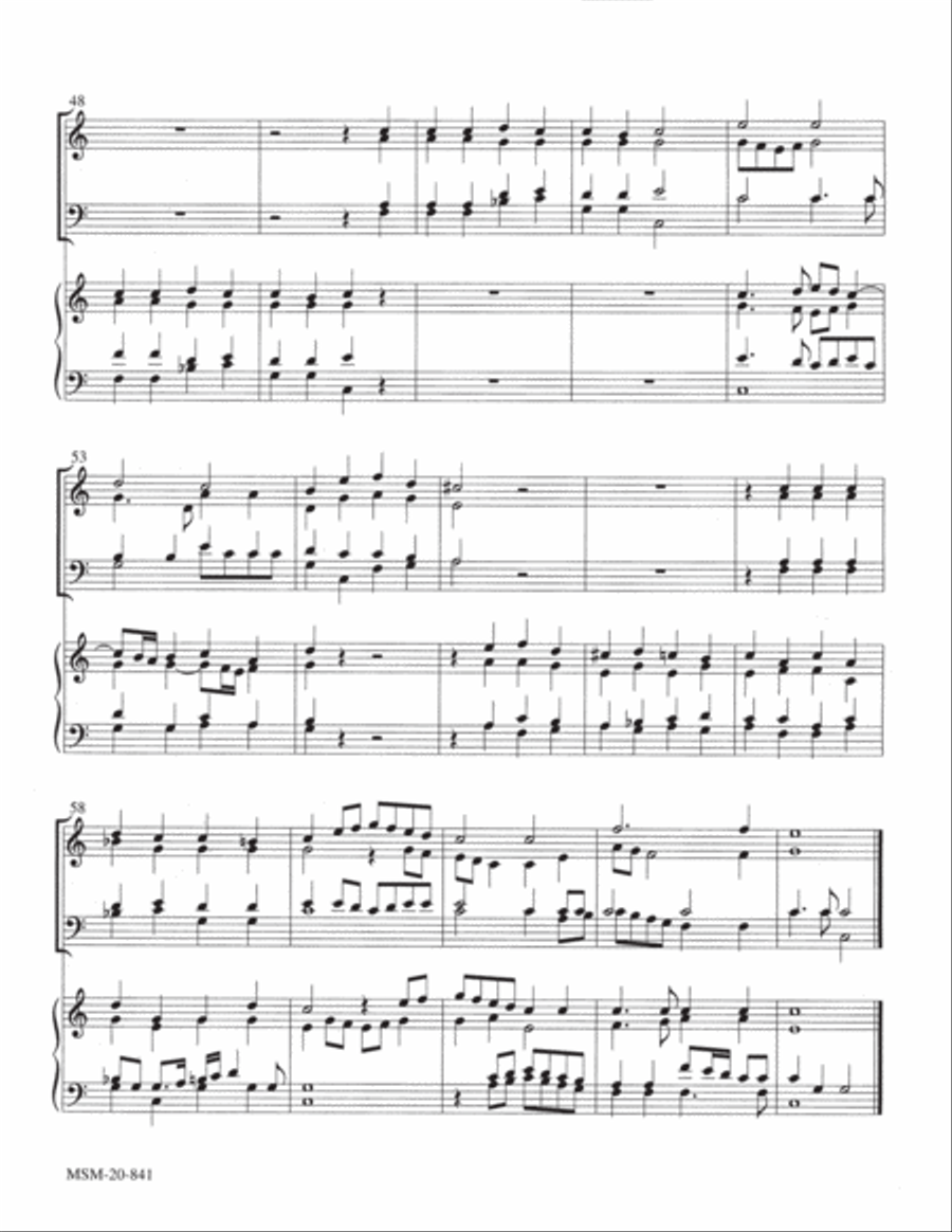 Lord, Let Your Angels Shelter Me Organ scores gallery preview page 4