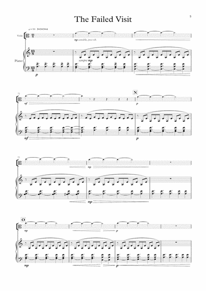 The Reader: Three Arrangements for Viola and Piano (score and parts)