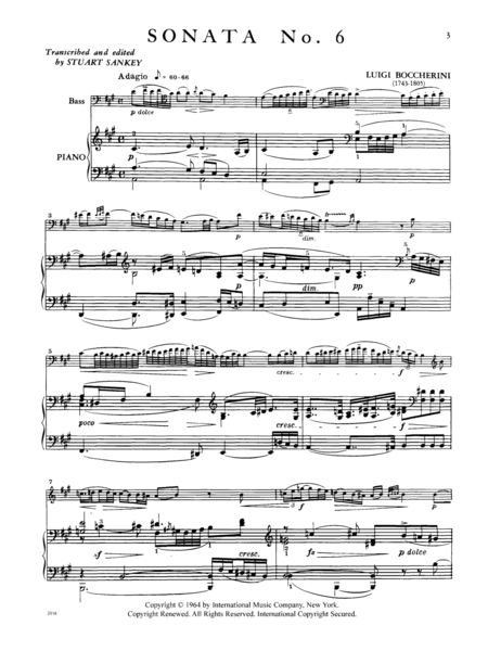 Sonata No. 6 In A Major (Solo Tuning)