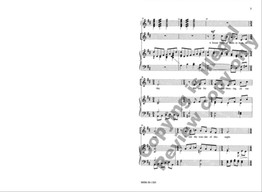 The Shepherd's Prayer Unison Choir scores gallery preview page 5