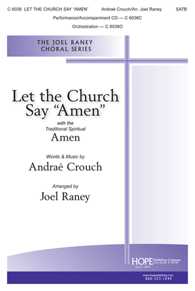 Book cover for Let the Church Say "Amen" with Amen