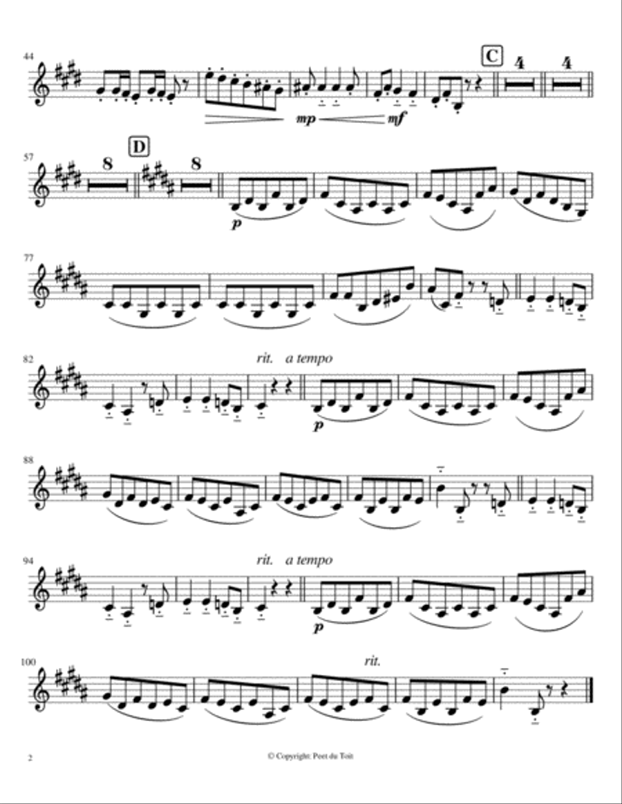 Menuett Von Boccherini Small Ensemble scores gallery preview page 3