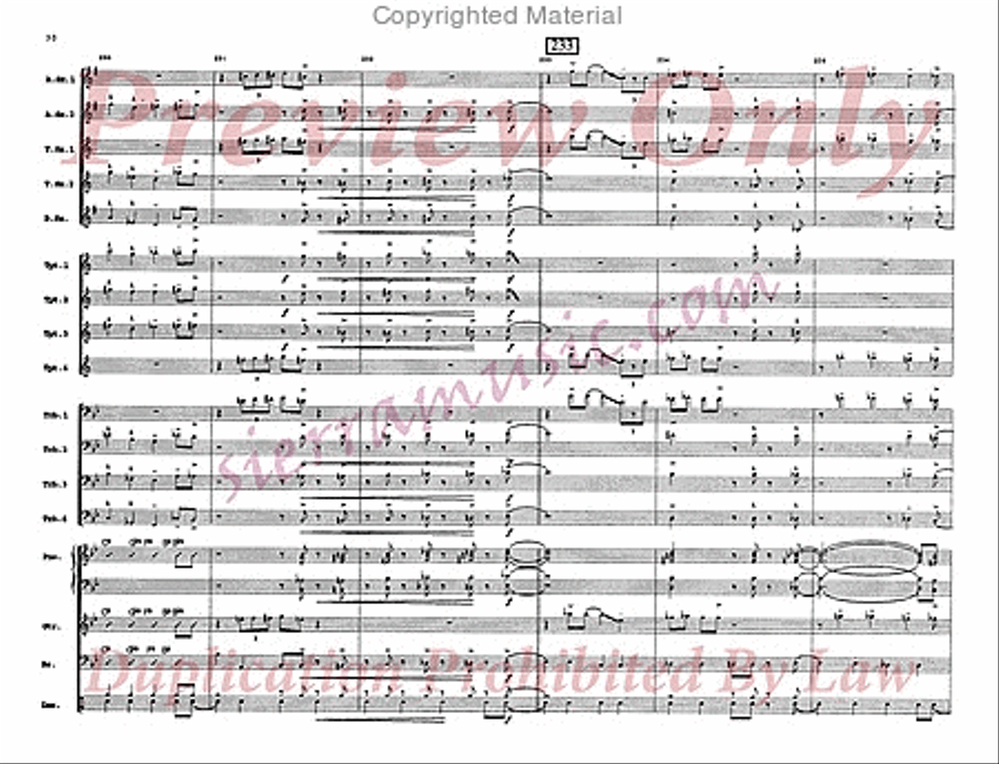 Keystone Shuffle Big Band scores gallery preview page 31