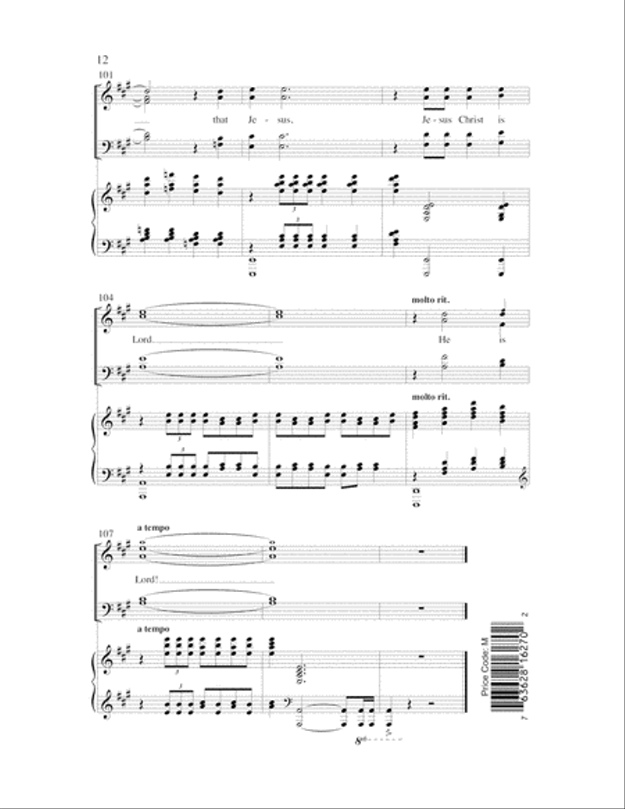 Name of All Majesty Choir scores gallery preview page 12