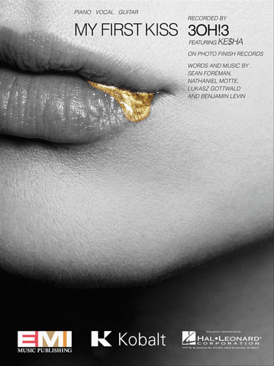 My First Kiss Piano, Vocal, Guitar scores gallery preview page 1