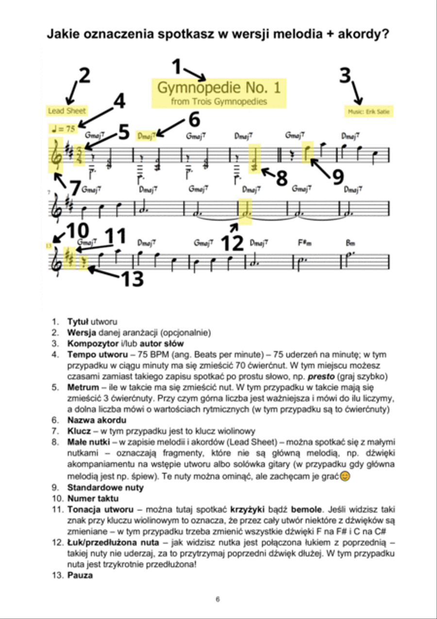 Polish Folk Sheet Music Collection - 24 Songs [LEAD SHEET] Piano scores gallery preview page 6