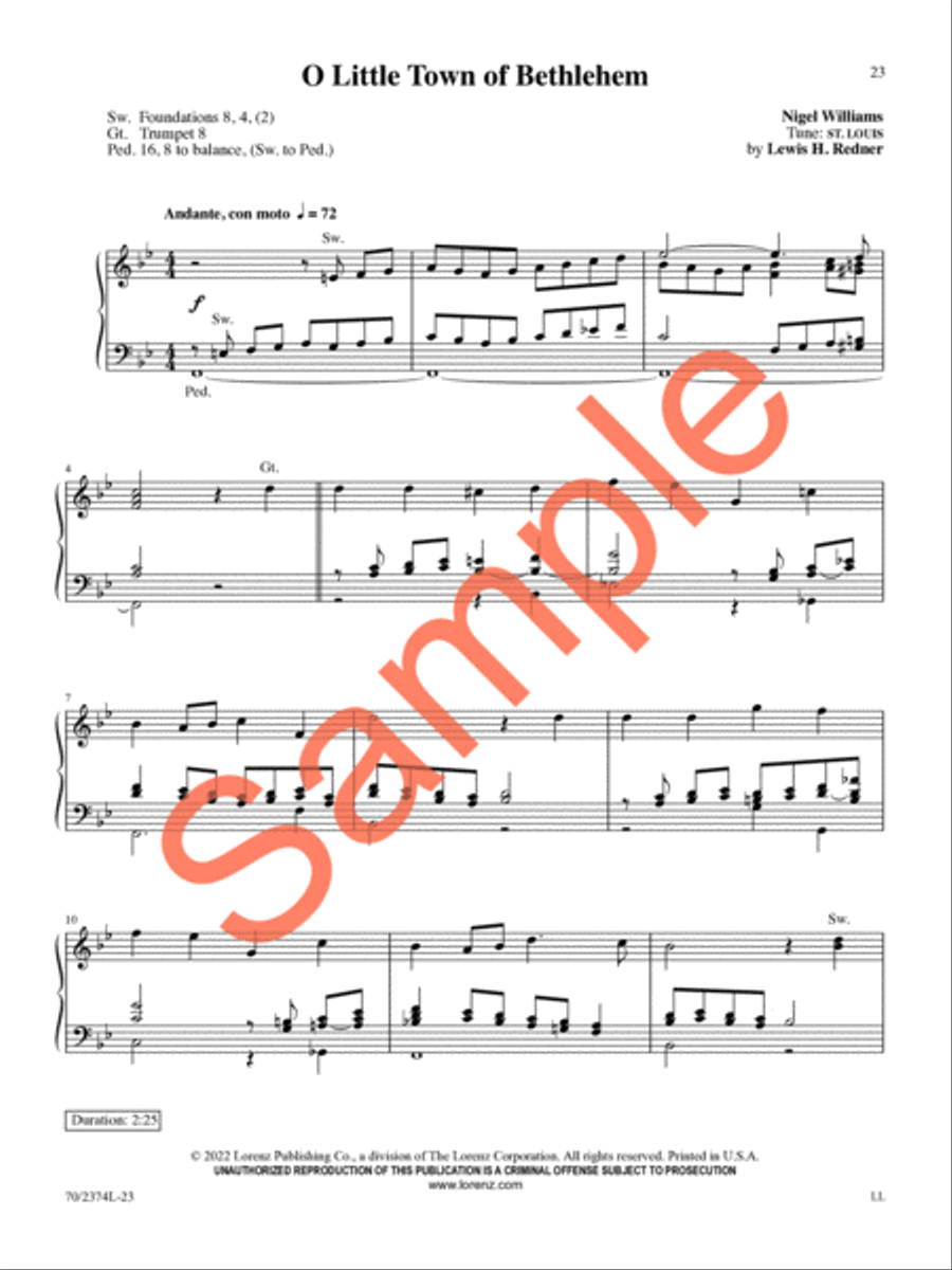 Christmas Miniatures for Organ image number null