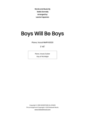 Boys Will Be Boys