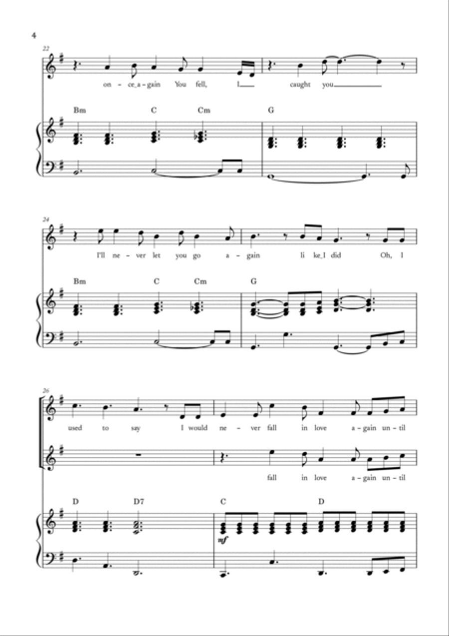 Until I Found You Voice scores gallery preview page 4