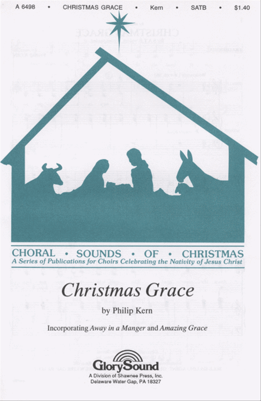 Christmas Grace Christmas Grace 4-Part scores gallery preview page 1