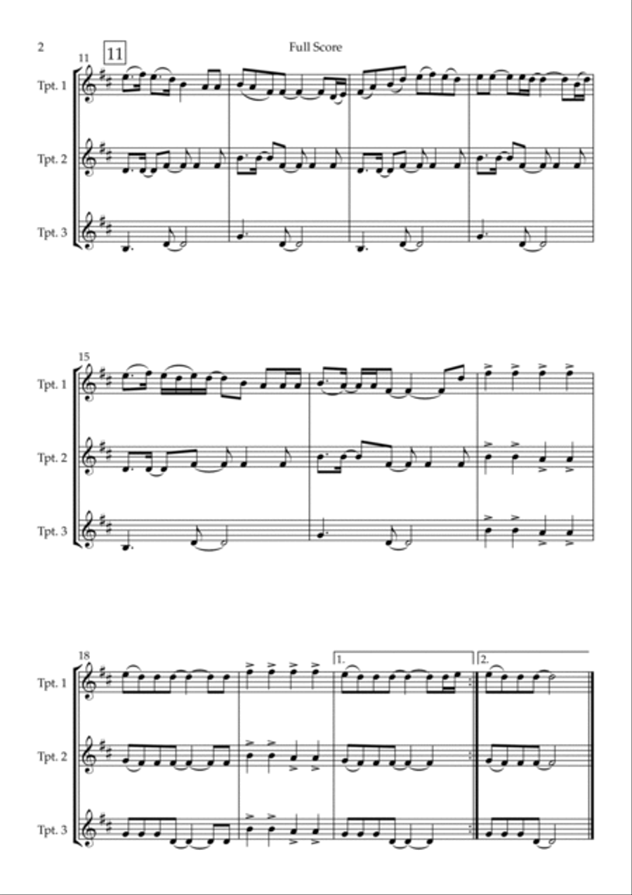 No Place No Place Brass Ensemble scores gallery preview page 2