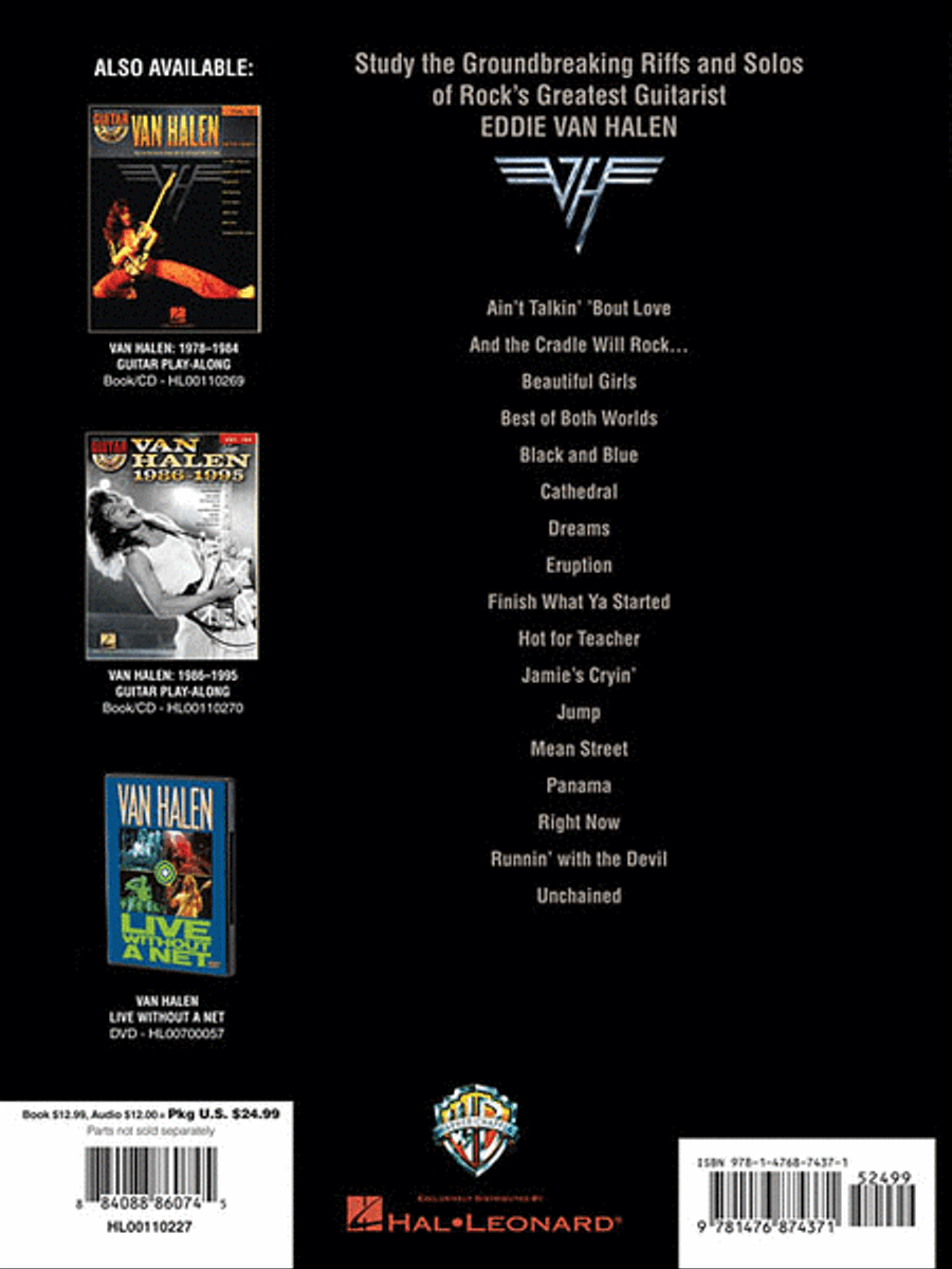 Van Halen – Signature Licks Electric Guitar scores gallery preview page 2