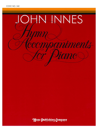 Book cover for Hymn Accompaniments for Piano-Digital Download