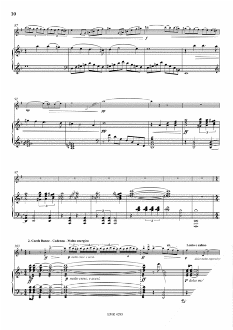 Eastern Dances Euphonium scores gallery preview page 11