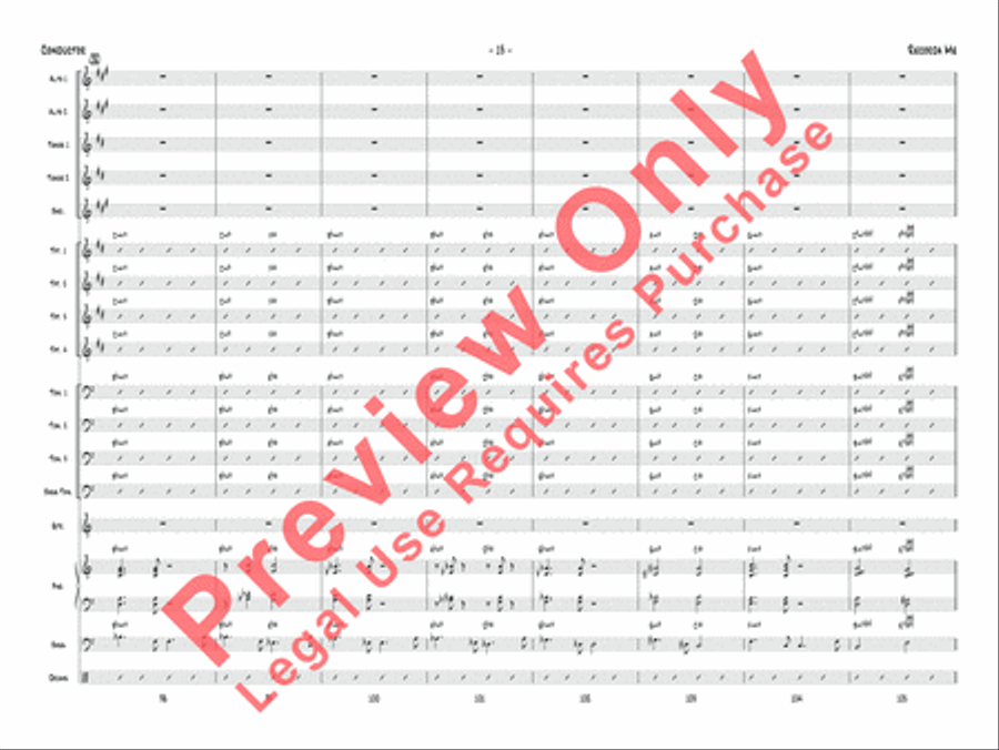 Recorda me Jazz Ensemble scores gallery preview page 14