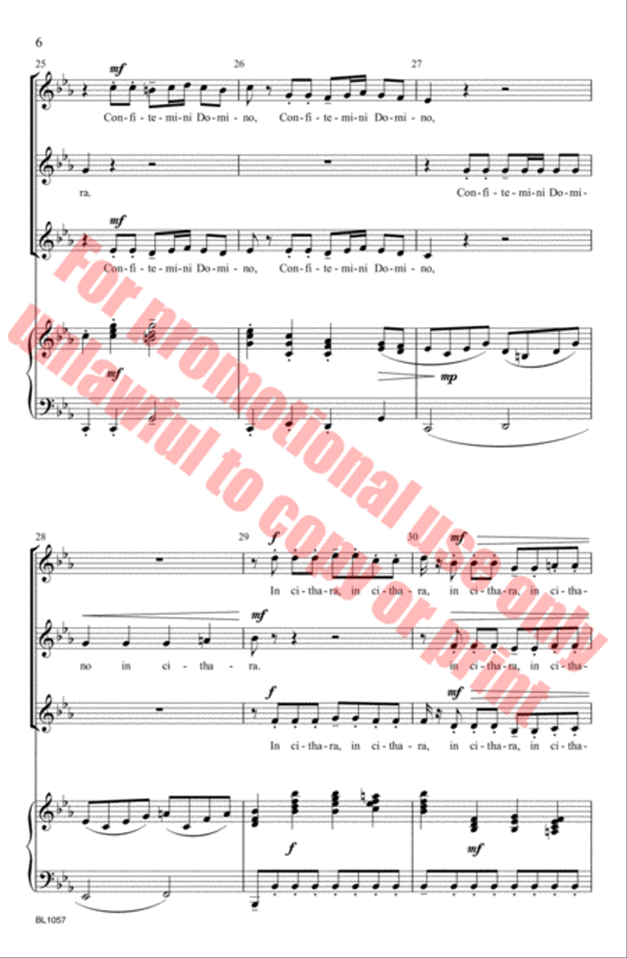 Exultate Justi SSA scores gallery preview page 7