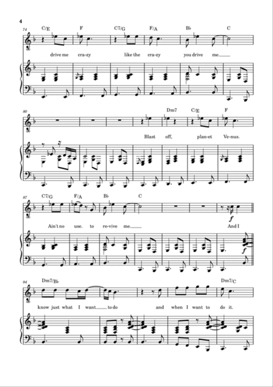 Something's Got A Hold Of My Heart Piano, Vocal, Guitar scores gallery preview page 5