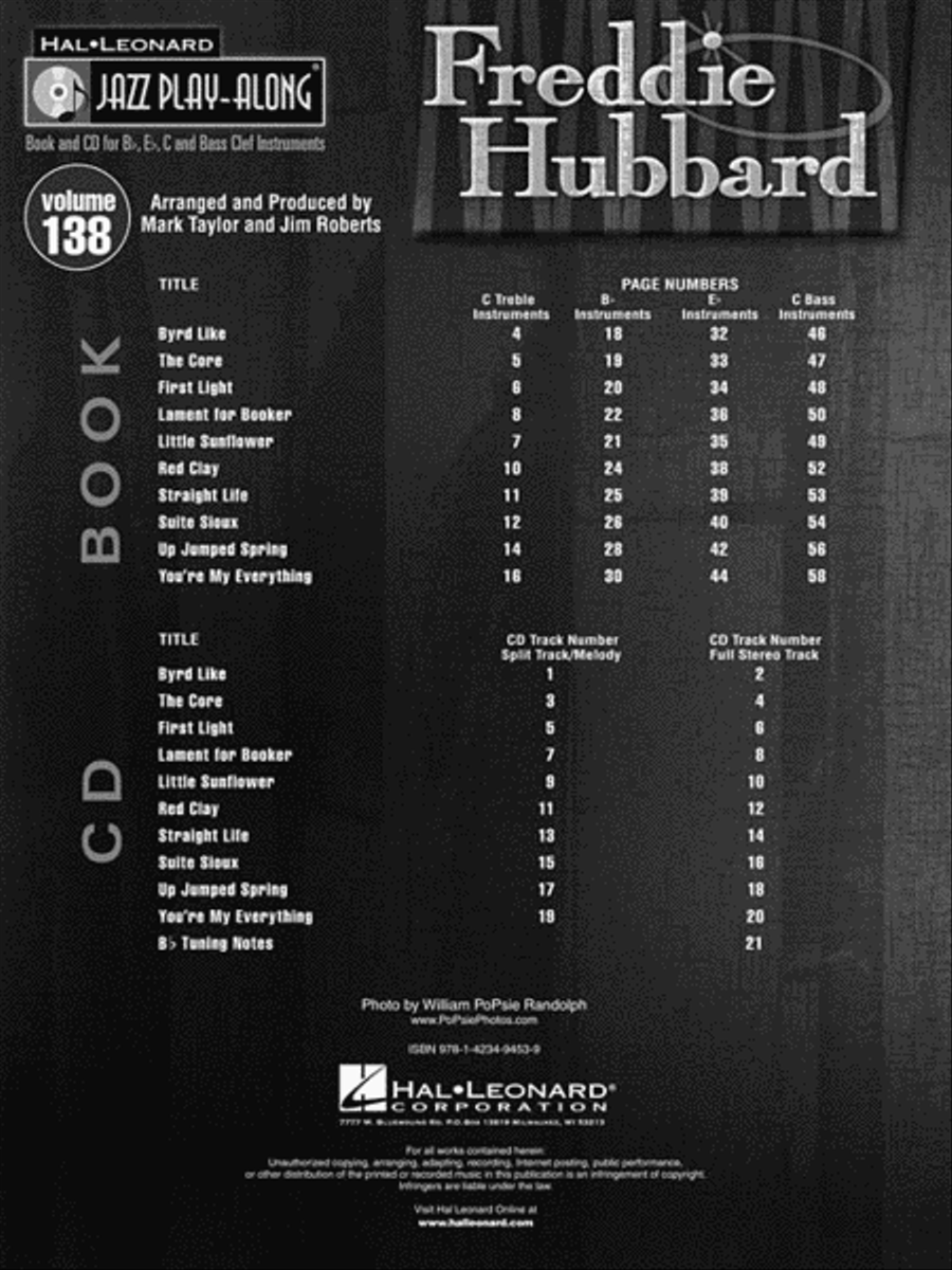 Freddie Hubbard Freddie Hubbard C Instrument scores gallery preview page 3
