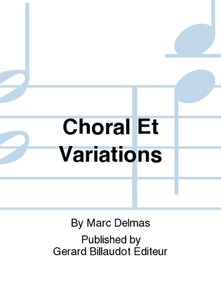 Book cover for Choral Et Variations