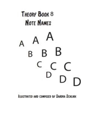 Theory Book 8 Note Names