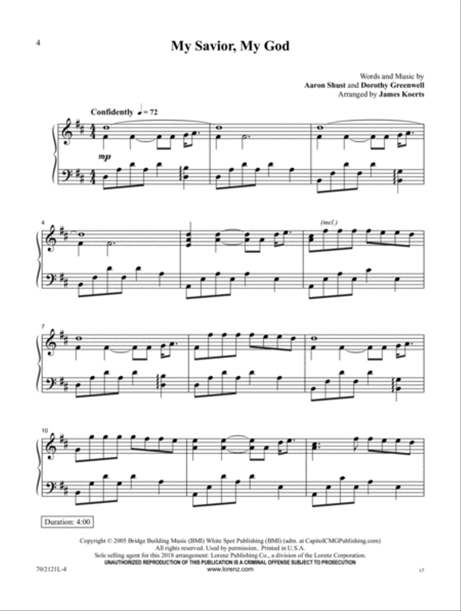 Faithful Through It All Faithful Through It All Piano Solo scores gallery preview page 3