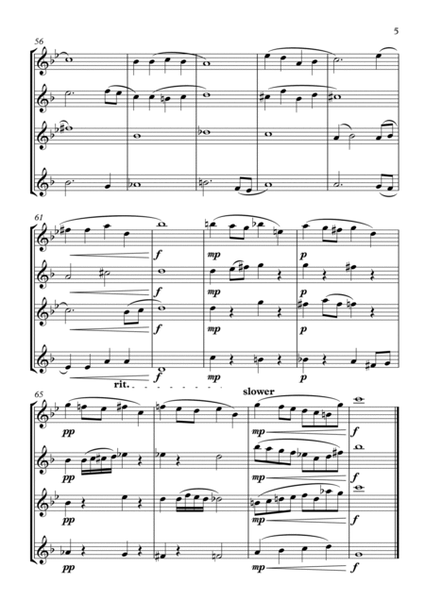 Ataraxis - Saxophone Quartet image number null
