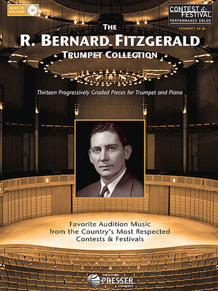 Book cover for The R. Bernard Fitzgerald Trumpet Collection