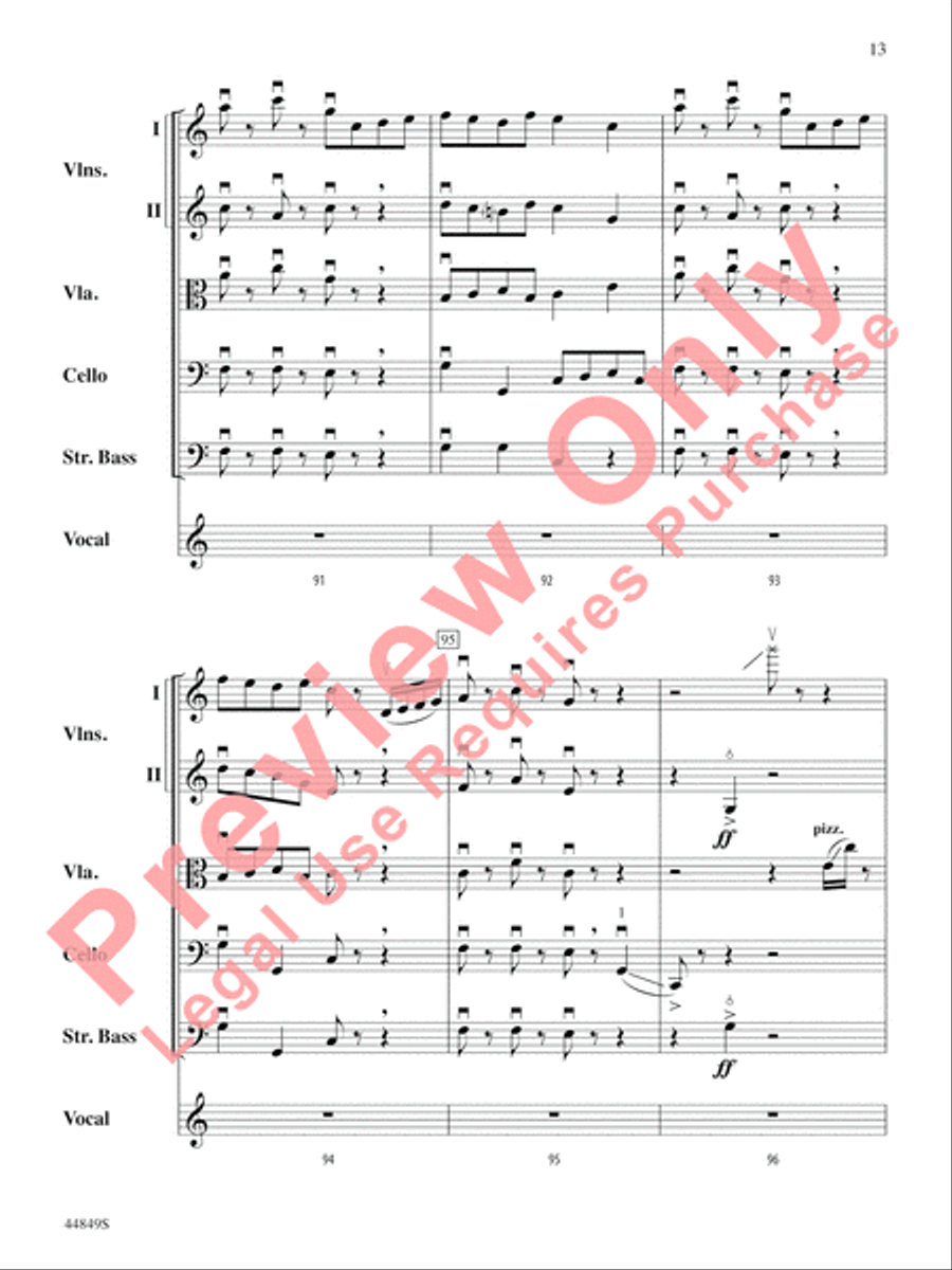 The Sound of a Sound String Orchestra scores gallery preview page 14