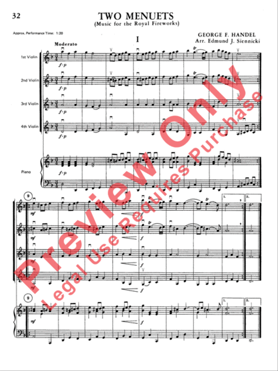 Highland/Etling Violin Quartet Series: Book 1